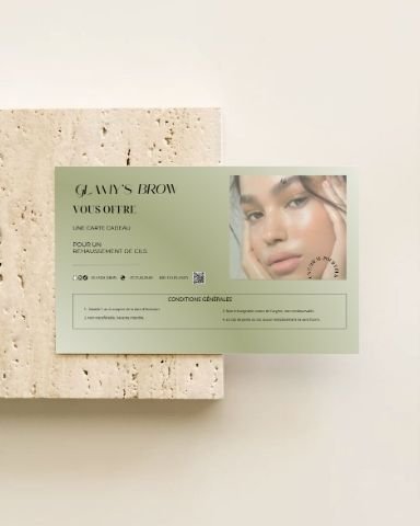Glamy's Brow — Carte cadeau